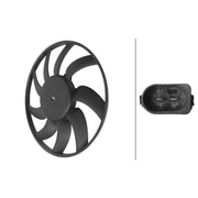 Hella Engine Cooling Fan Left fits Audi A6 Allroad C7 2012-2018 3.0