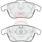 Apec Front Brake Discs & Pads fits Land Rover Range Rover Evoque 2011-2019