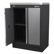 Sealey Modular 2 Door Floor Cabinet 680mm APMS52 Sealey - Dynamic Drive