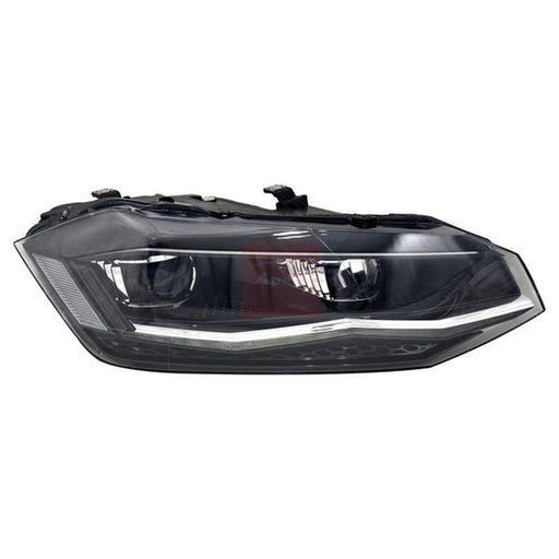 Apec Headlight Headlamp Left fits VW Polo VI 2017-2021 1.0 1.5 1.6