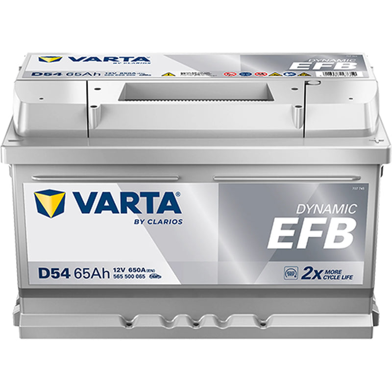 Varta Battery 12V 65Ah 650A 565500065