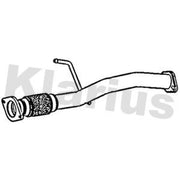 Klarius Exhaust Pipe OD fits Nissan Qashqai II 2013 on 1.2