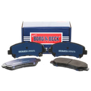 Borg & Beck Front Brake Vented Discs & Pads fits Nissan Juke 2014-2019 1.6