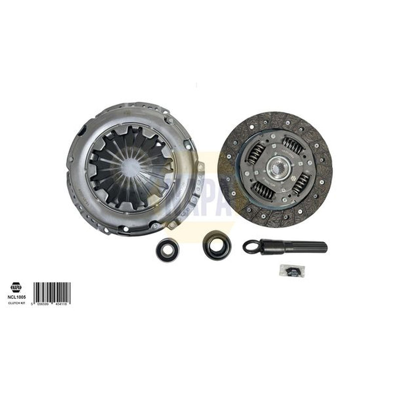 NAPA Clutch Kit Set 3pc fits Citroën C-Elysee 2012-2017 1.2