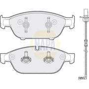 NAPA Front Brake Pad Set fits Audi A6 Allroad C7 2012-2018 3.0
