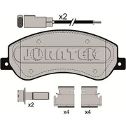 Juratek Front Brake Pad Set JCP112