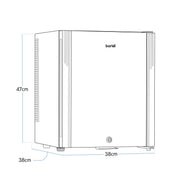 Baridi Ultra-Quiet Mini Drinks Fridge 25L Capacity DH57 Baridi - Dynamic Drive