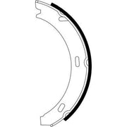Mintex Parking Brake Shoe Set fits Mercedes-Benz 124 1984-1993