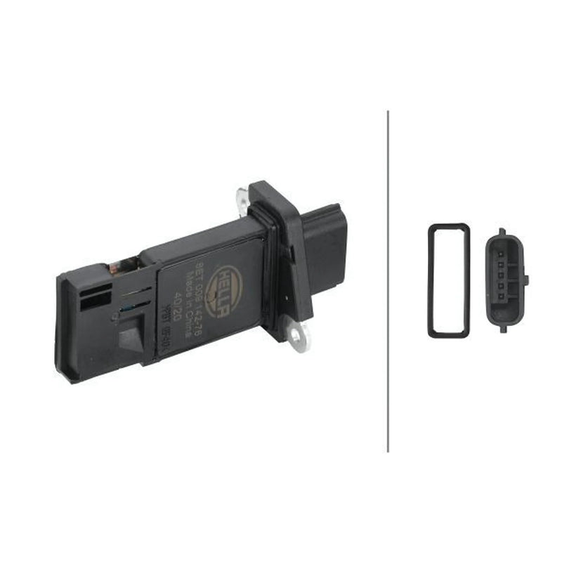 Hella MAF Sensor (Mass Air Flow) fits Infiniti Ex 2008 on
