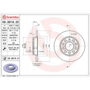 Brembo Front & Rear Brake Discs & Pads fits Audi A4 B7 2004-2009 2.0 2.5