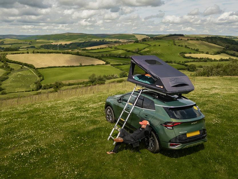 TentBox GO 2 Persone Lightweight Roof Tent 4 Season TENTBOX - Bars 4 Cars
