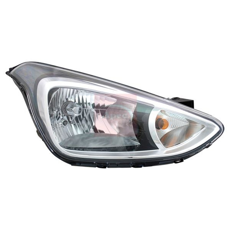 Apec Headlight Headlamp Right fits Hyundai I10 II 2013-2019 1.0 1.2