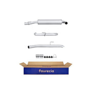 Hella End Silencer Rear fits Mercedes-Benz V-Class 1999-2003 638.294