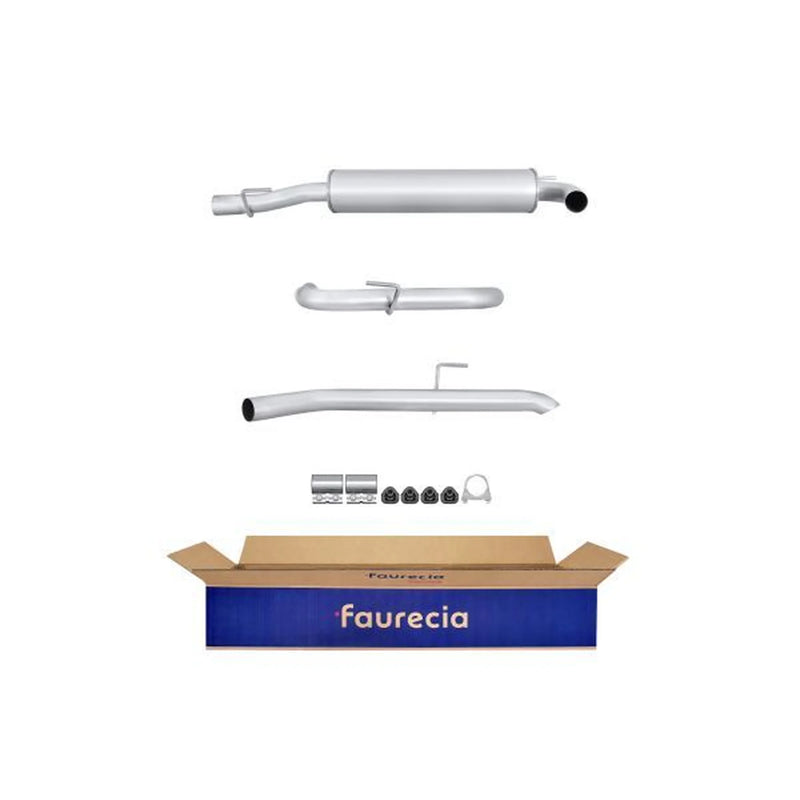 Hella End Silencer Rear fits Mercedes-Benz V-Class 1999-2003 638.294
