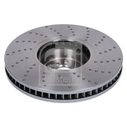Febi 2 x Front Slotted/Perforated Brake Discs 179592