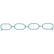 Elring Intake Manifold Gasket Thick FPM (fluoride rubber) fits Nissan Qashqai II