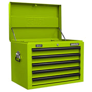 Superline PRO Topchest Mid-Box Tool Chest & Rollcab Combination 14 Drawer Green Superline Pro - Dynamic Drive