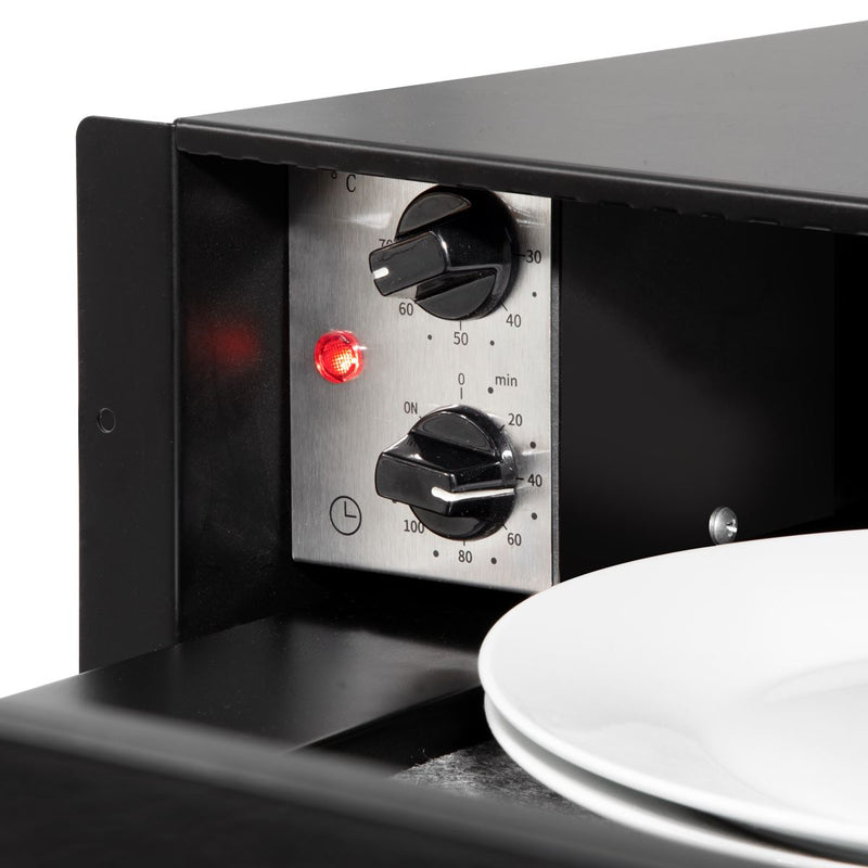 Baridi Integrated Warming Drawer 60cm - Black/Stainless Steel DH202 Baridi - Dynamic Drive