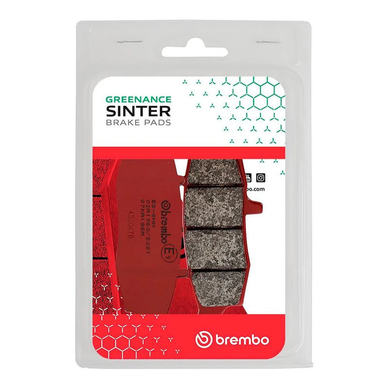 Brembo 2 x Front Brake Pad Set fits Kawasaki Er 2000-2003