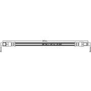 Juratek Brake Hydraulic Hose Line Right JBH1062