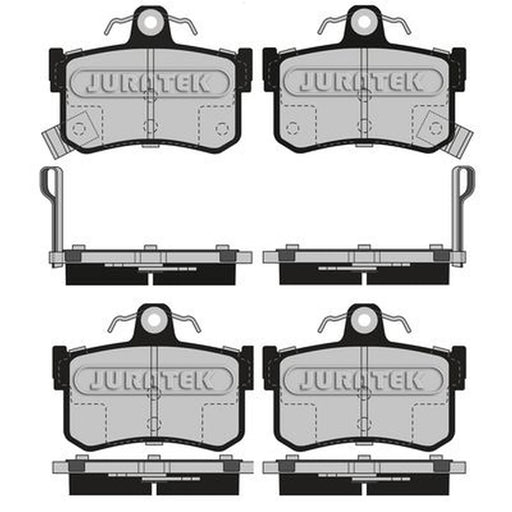 Juratek Rear Brake Pad Set fits MG Mgf 1995-2002 1.6 1.8