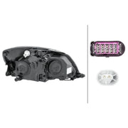 Hella Headlight Headlamp W5W Left fits Skoda Fabia II 2006-2014 1.2 1.4 1.6 1.9