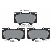 Textar Front Brake Pad Set 2402403