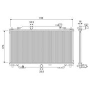 Valeo Engine Radiator 701329