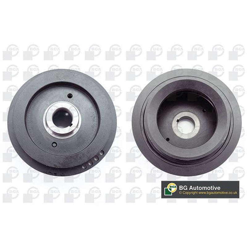 BGA Crank Shaft Belt Pulley fits Nissan Navara 2001 on 2.5