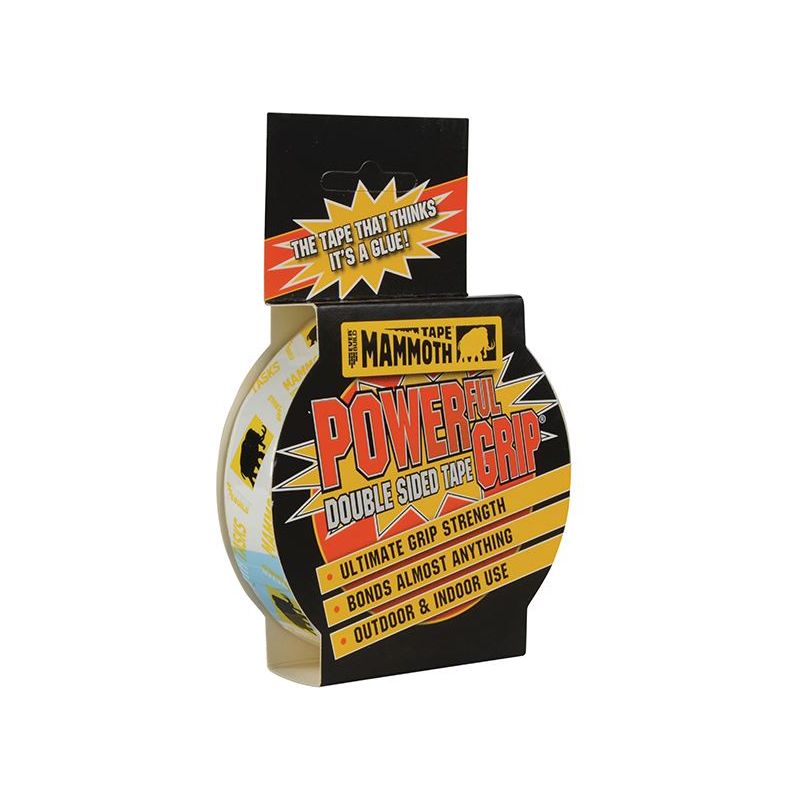 Everbuild Sika Powerful Grip Double-Sided Tape 50mm x 2.5m Everbuild Sika - Dynamic Drive