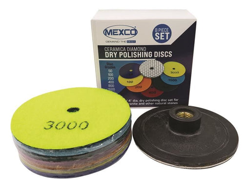 MEXCO Ceramica Diamond Dry Polishing Kit, 8 Piece MEXCO - NN4 Online