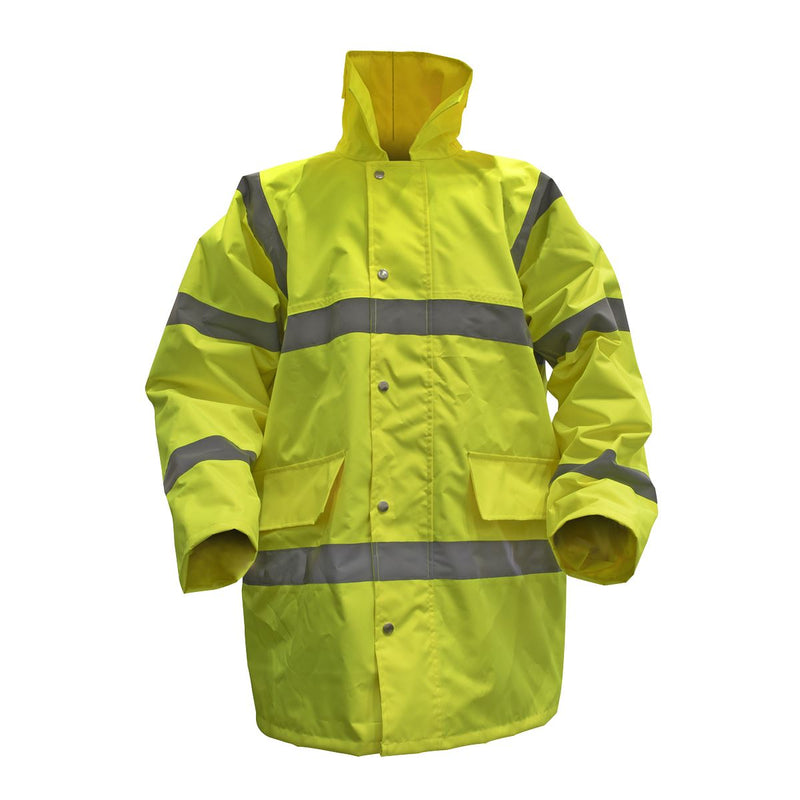 Worksafe Worksafe Hi-Vis Yellow Jacket with Quilted Lining - X-Large 806XL Worksafe - Dynamic Drive