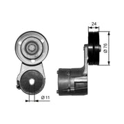Gates Auxiliary Belt Tensioner T38562
