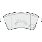 Fahren Front Brake Pad Set FBP3640