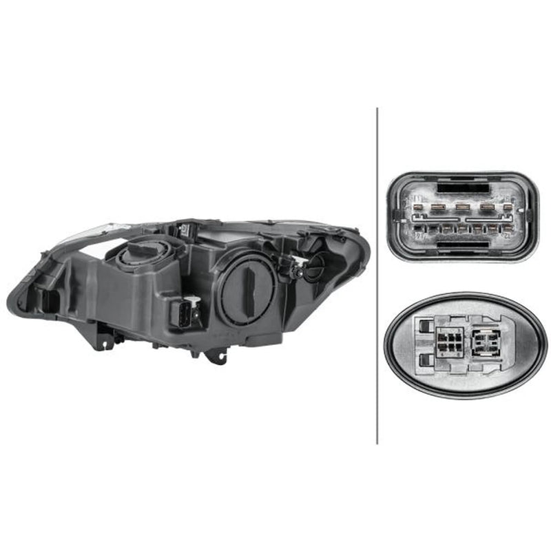 Hella Headlight Headlamp H8 Right fits BMW Z4 Roadster 2009-2016