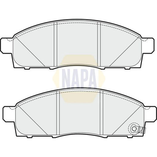NAPA Front Brake Pad Set NBP1552