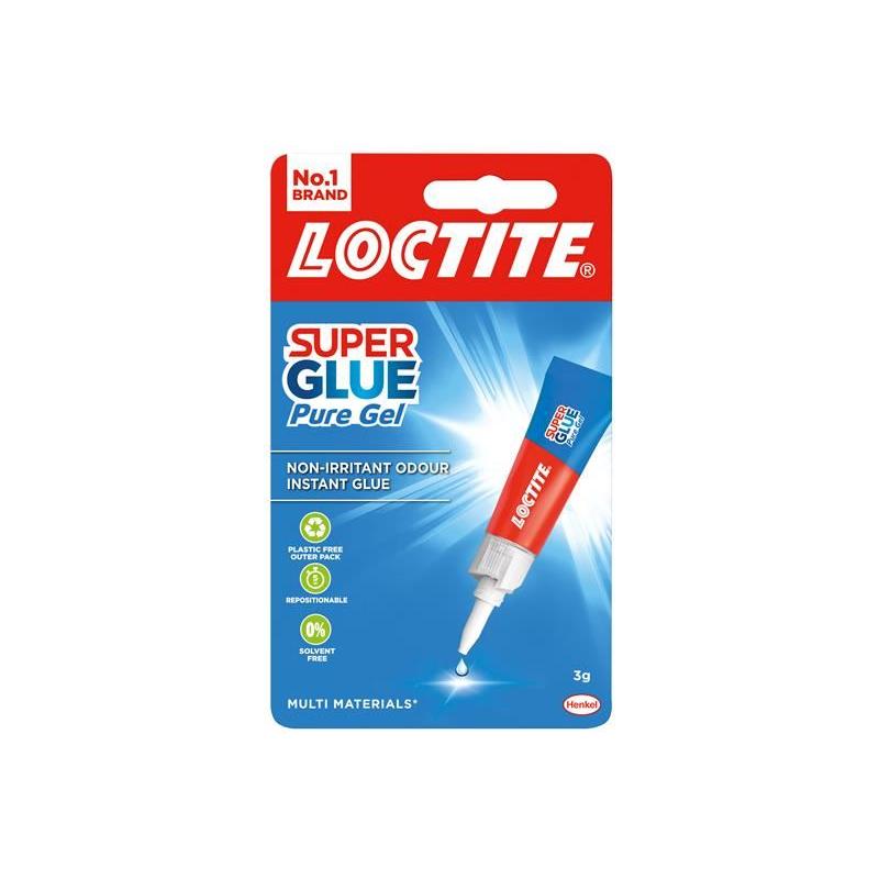Loctite Super Glue Pure Gel Tube 3g Loctite - NN4 Online