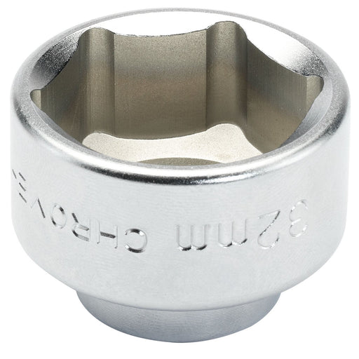 Draper Oil Filter Cap Socket, 3/8" Sq. Dr., 32mm 13430 Draper - Dynamic Drive
