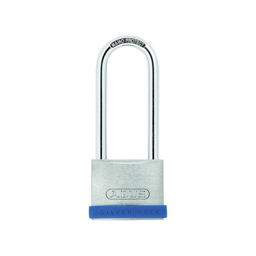 Abus Mechanical 40mm Silver Rock™ 5 Padlock Long Shackle 63mm Keyed Alike ABUS Mechanical - Dynamic Drive