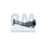 BM Catalysts Exhaust Pipe OD fits Opel Astra K 2019-2021 1.2 1.4