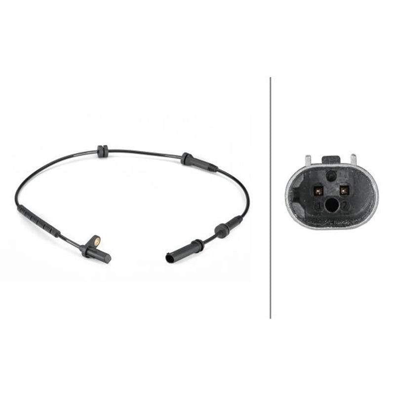 Hella ABS Wheel Speed Sensor Front fits BMW 1 Sports Hatch 2012-2019