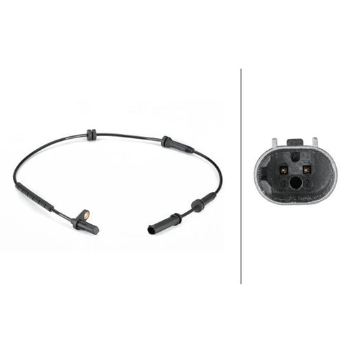 Hella ABS Wheel Speed Sensor Front fits BMW 1 Sports Hatch 2012-2019