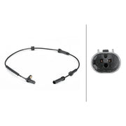 Hella ABS Wheel Speed Sensor Front 6PU 012 806-591