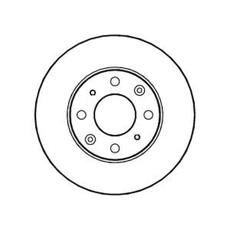 Abtex 2 x Vented Front Brake Discs BD1338V-x2
