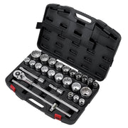 Sealey Premier Premier Metric/Imperial Socket Set 3/4"Sq Drive 12-point 26pc Sealey Premier - Dynamic Drive