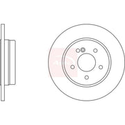Apec 2 x Solid Brake Discs fits Mercedes-Benz E-Class T-Model 1996-2003
