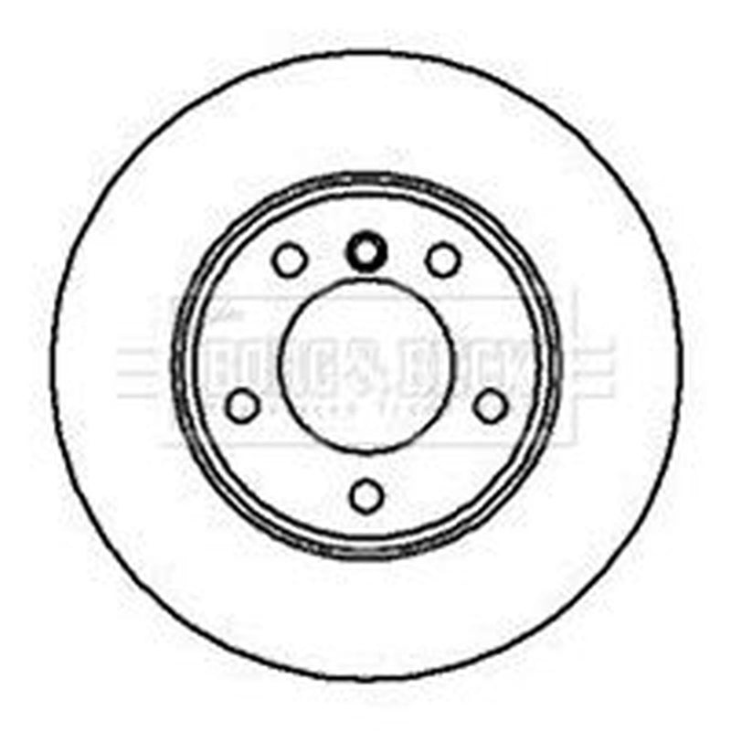 Borg & Beck Front & Rear Brake Discs & Pads fits BMW Z4 Roadster 2002-2009