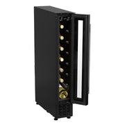 Baridi Extra-Slim 7 Bottle Wine Fridge & Cooler 15cm - Black DH76 Baridi - Dynamic Drive