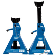 Draper Pair of Pneumatic Rise Ratcheting Axle Stands, 3 Tonne 01813 Draper - Dynamic Drive