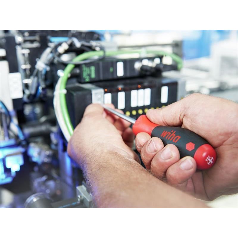 Wiha SoftFinish® Screwdriver Slotted 3.5 x 100mm Wiha - Dynamic Drive